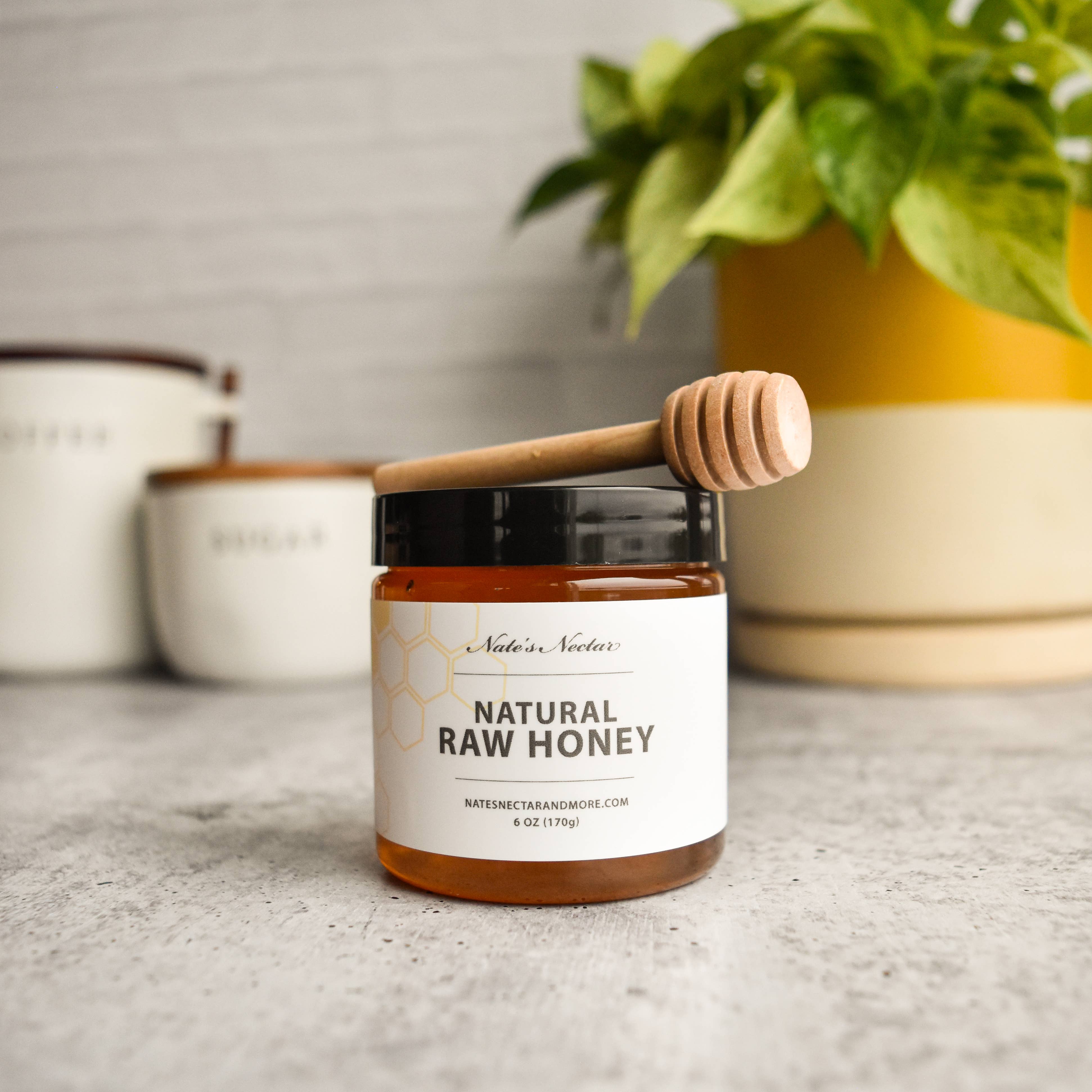 Nate's Nectar - Wholesale Honey - Natural Raw Honey, 6 oz Jar7