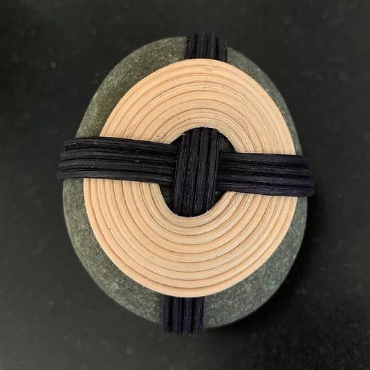 Roca envuelta B&W Zia para venta al por mayor de Betsy Bauer Studio