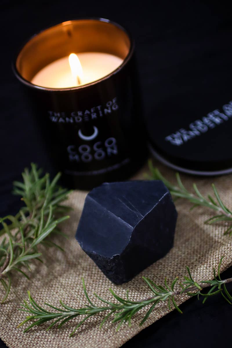 The Craft of Wandering - Wholesale Bar Soap - KRAMPUS Lump of Coal Organic Soap5