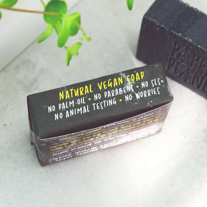 Paper Plane - Wholesale Bar Soap - Charcoal Bar 100% Natural Vegan Soap3