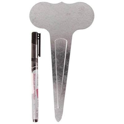 Writeable Plant Markers, Zinc for wholesale by Esschert Design USA