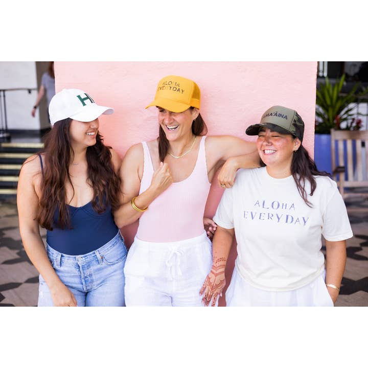 Aloha Everyday Gold - Trucker Hat Unisex for wholesale on Faire3