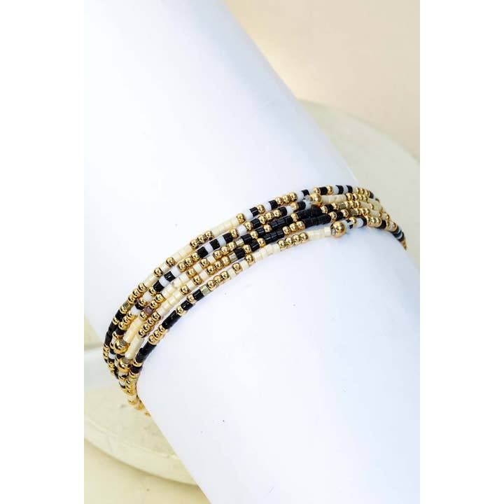 Anarchy Street - Wholesale Beaded Bracelet - Dainty Seed Beaded Bracelet Set