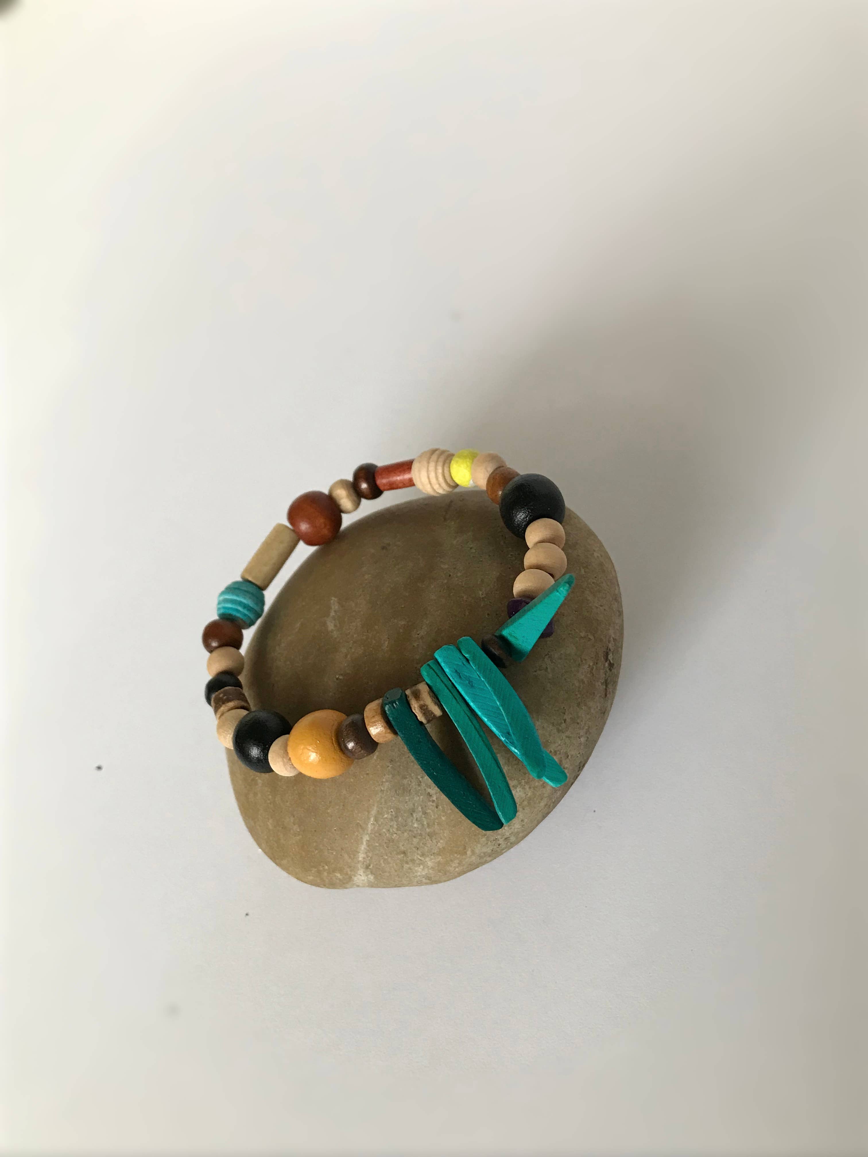 Mary Lindseth Art - Wholesale Beaded Bracelet - "Lilia" asymetrical beaded bracelet2