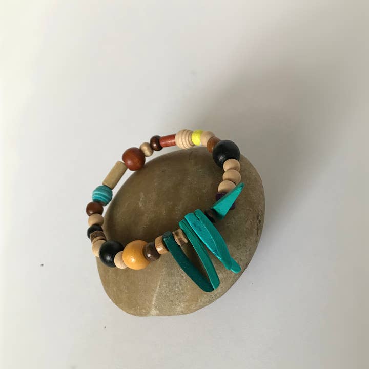 Mary Lindseth Art - Wholesale Beaded Bracelet - "Lilia" asymetrical beaded bracelet2