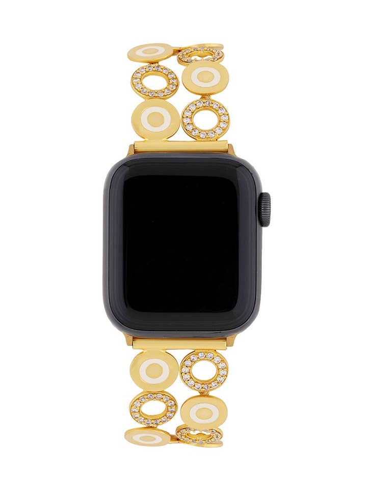 Diamante Mandala - Ivory Sparkle All Gold for wholesale by Maujh