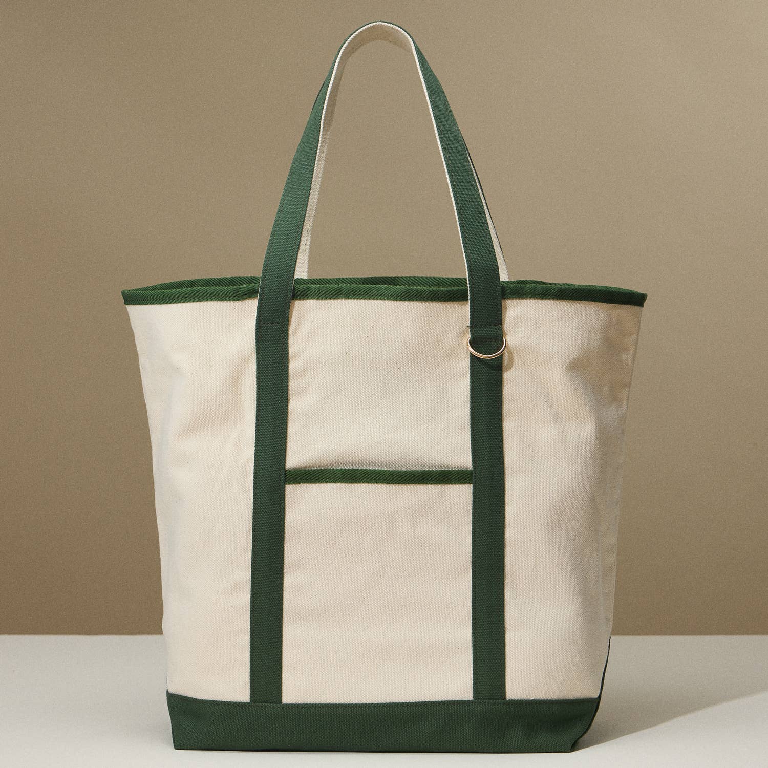 Lilla Haven - Wholesale Tote Bag - Women's - Ecofriendly Basic Cotton Canvas Everywhere Carry Tote Bag with Charm Holder2