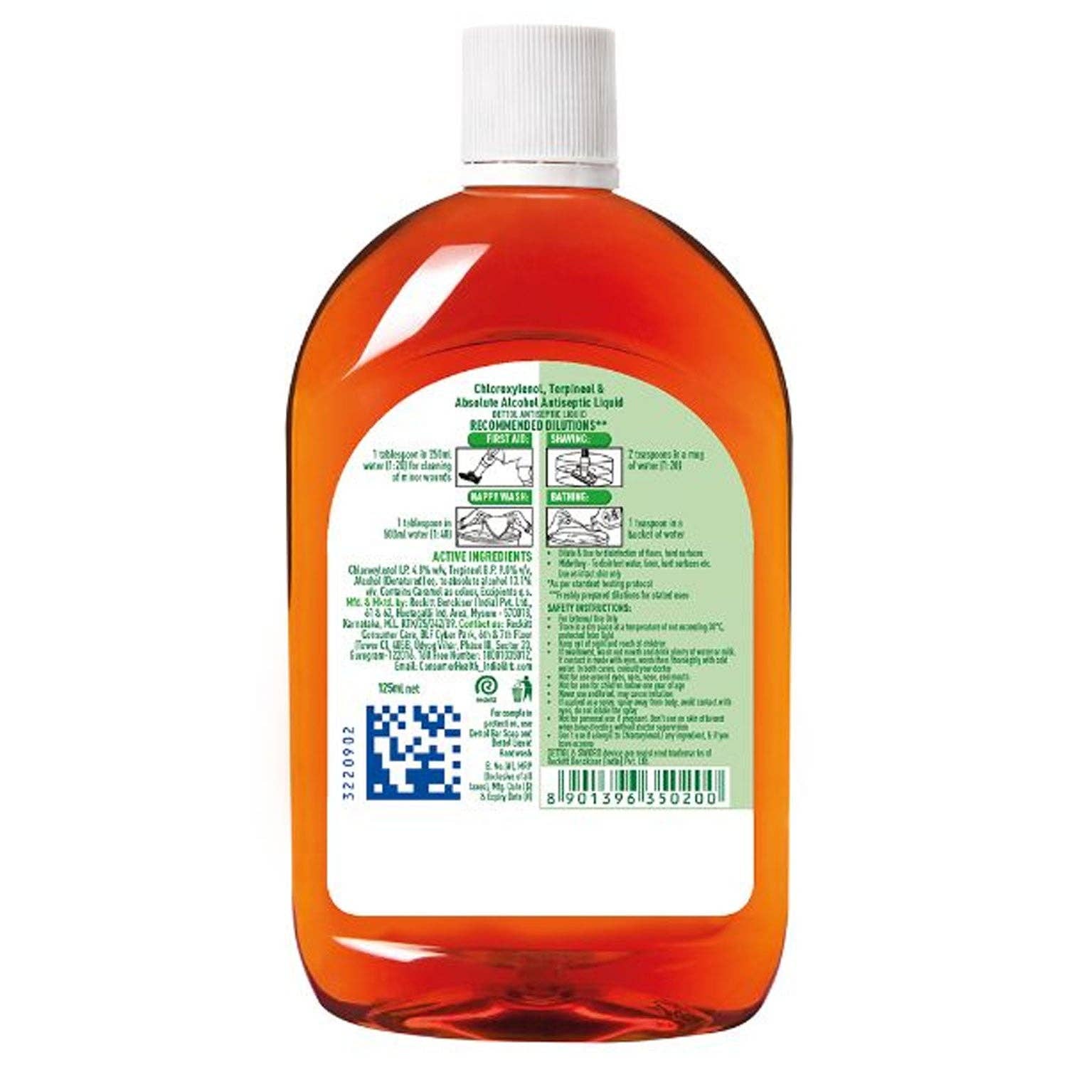 KT Supply - Wholesale Antibacterial Cleaner - Dettol Antiseptic Liquid 125ml1