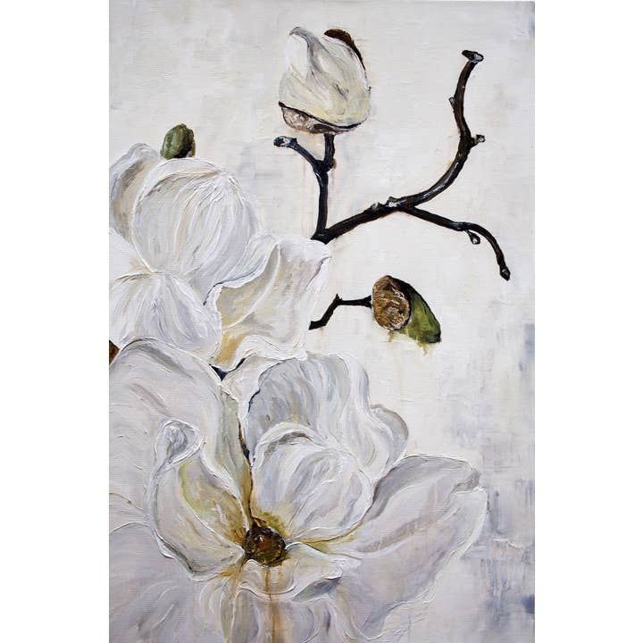 16x24 Fine Art Impressão em Papel Fate - “Magnolias” por atacado de Shirley Kay Art