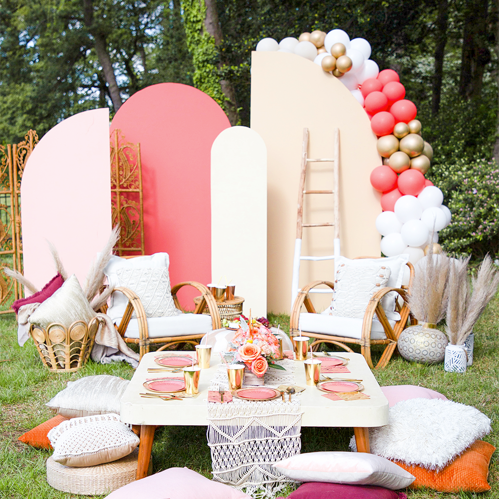 Jollity & Co. + Daydream Society - Wholesale Disposable Plate - La Boheme Dinner Plates - 8 Pk.1