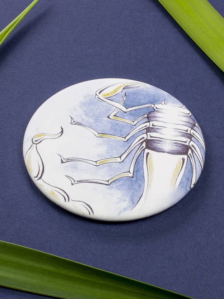 Magnet Zodiaque Scorpion pour la vente par Yukka
