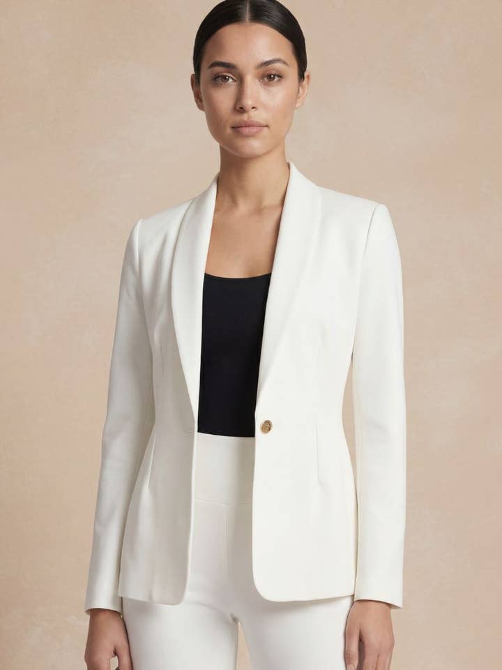 BLAZER: PONTE AVORIO per la vendita all'ingrosso da parte di KiraGrace