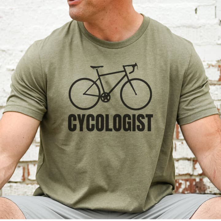 CYCOLOGIST T-SHIRT for wholesale by dkhandmade
