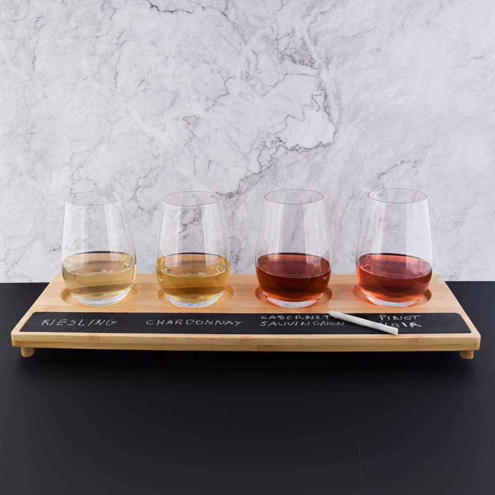 CUISIVIN - Wholesale Bar Tool - Tasting Flight Board with Slate2