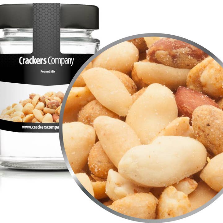 Peanut Mix. VPE mit 45 Stk. u. 90g Inhalt je Stk. für den Großhandel von CrackersCompany