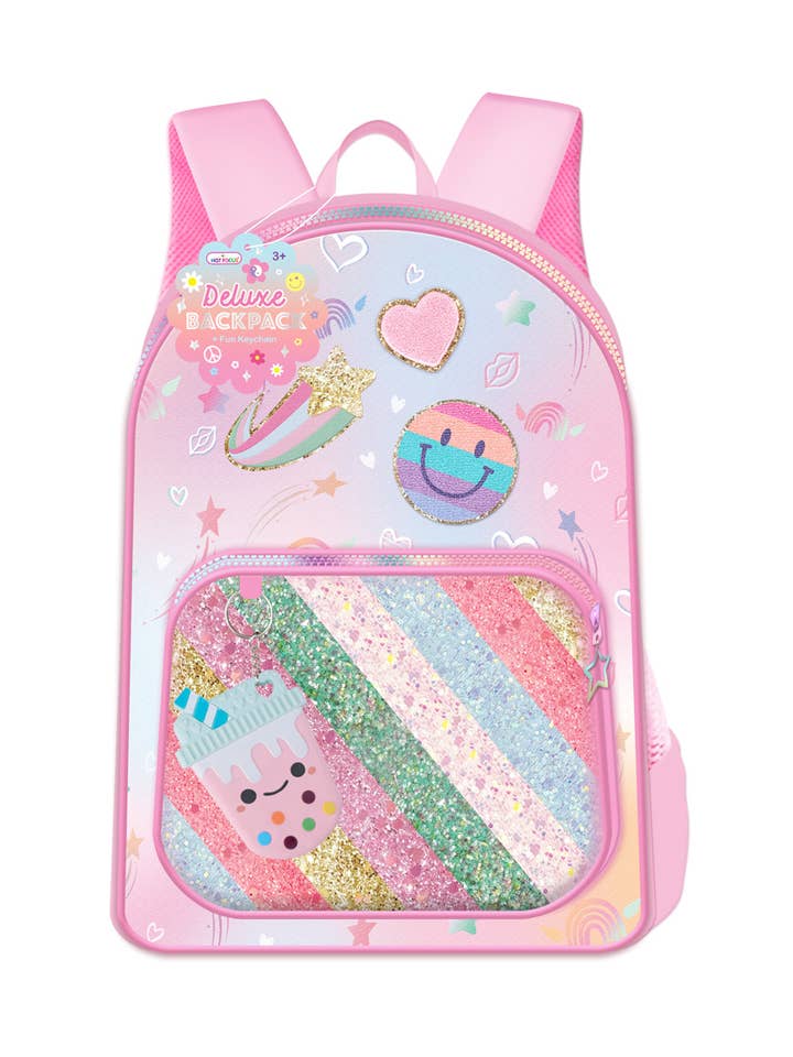 Deluxe Backpack, Rainbow for wholesale by Hot Focus, Inc.