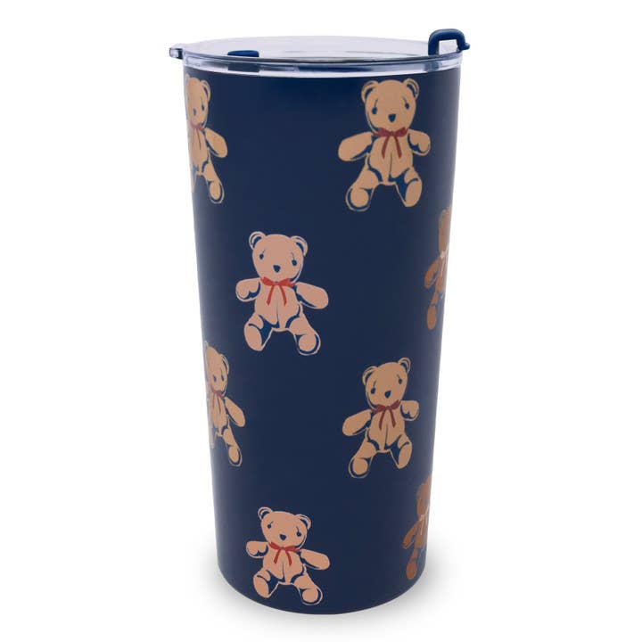 Vera Bradley by Lifeguard Press - Wholesale Insulated Mug/Tumbler - Stainless Steel Thermal Mug, Bunch of Bears1