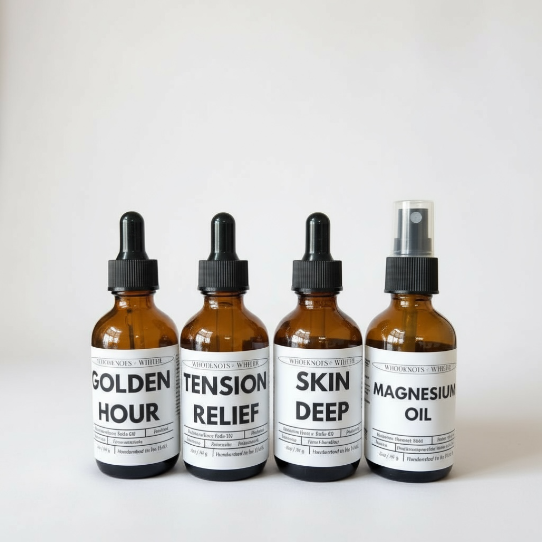 Woodknots + Whimsy - Wholesale Bath/Body Oil - Little Anchors Oil Set1