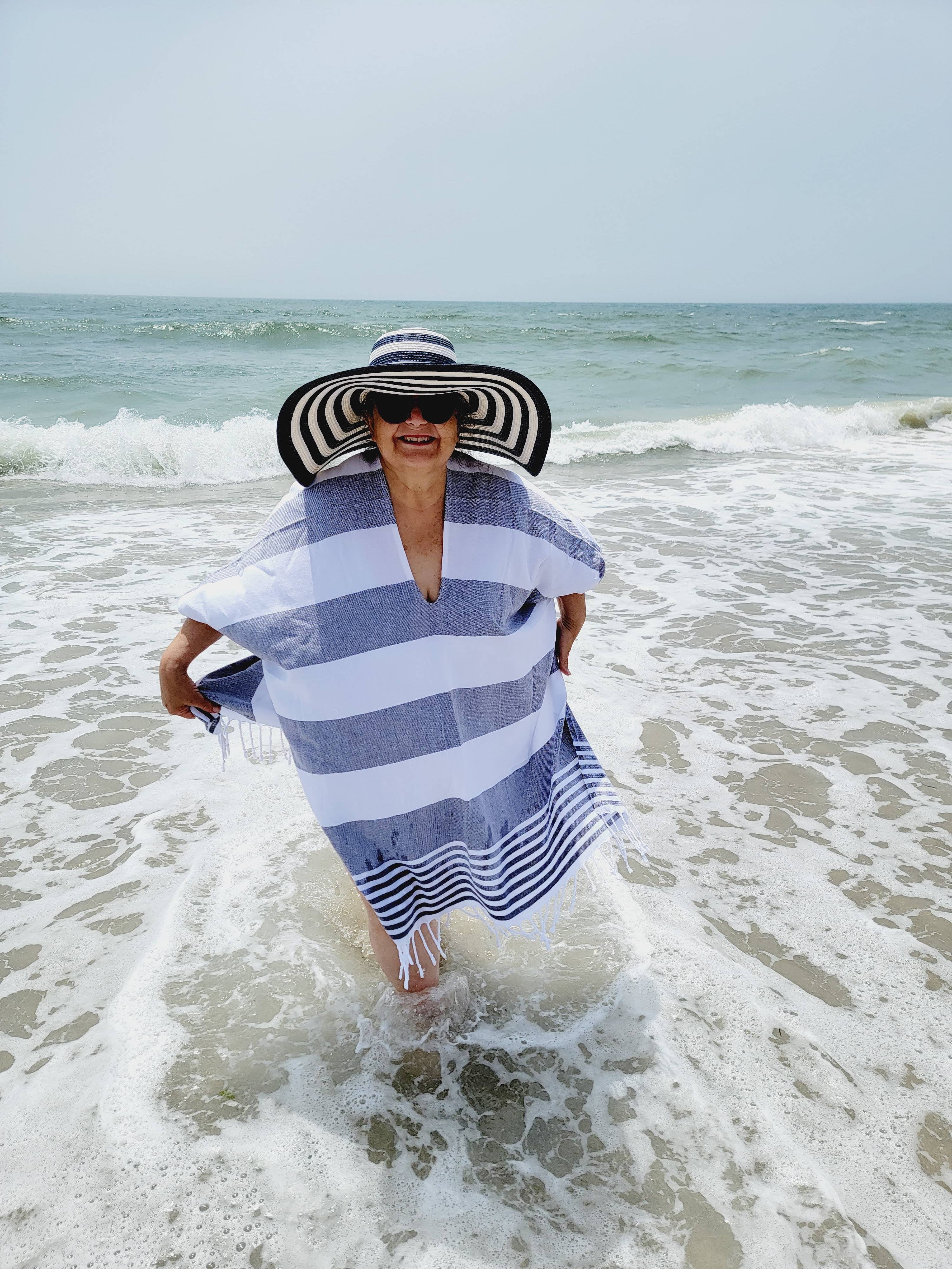 EBRU Home – Engroshandel Strandbadekåbe – Dame – Strandkjole, Stranddække, Håndlavet Lys betræk20