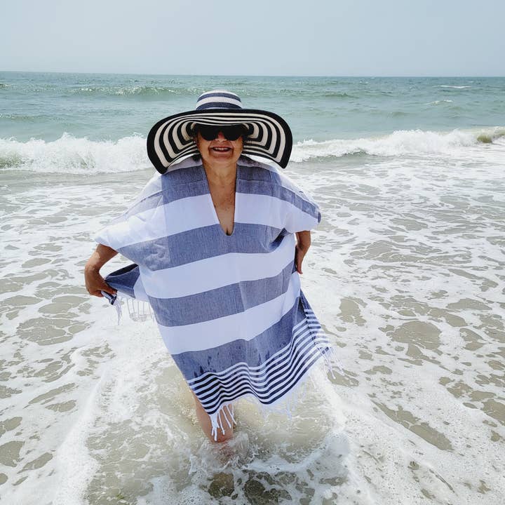 EBRU Home – Engroshandel Strandbadekåbe – Dame – Strandkjole, Stranddække, Håndlavet Lys betræk20