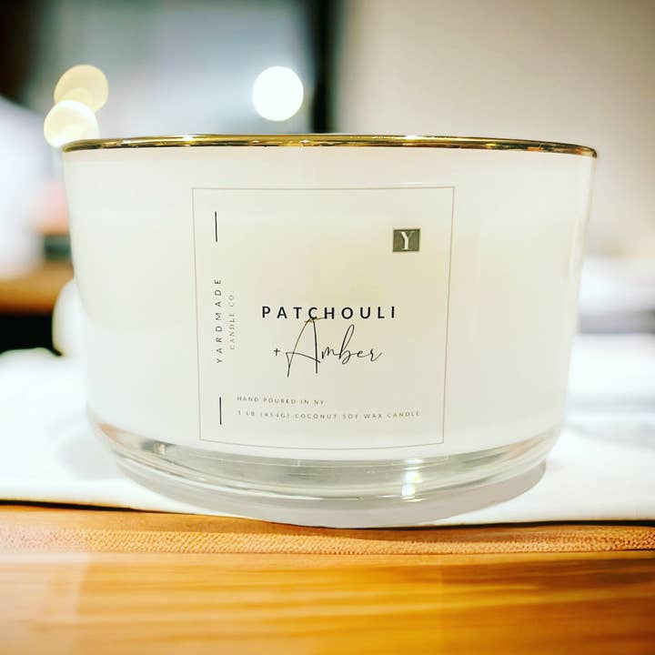 Yardmade - Wholesale Jar/Filled Candle - Patchouli and Amber0