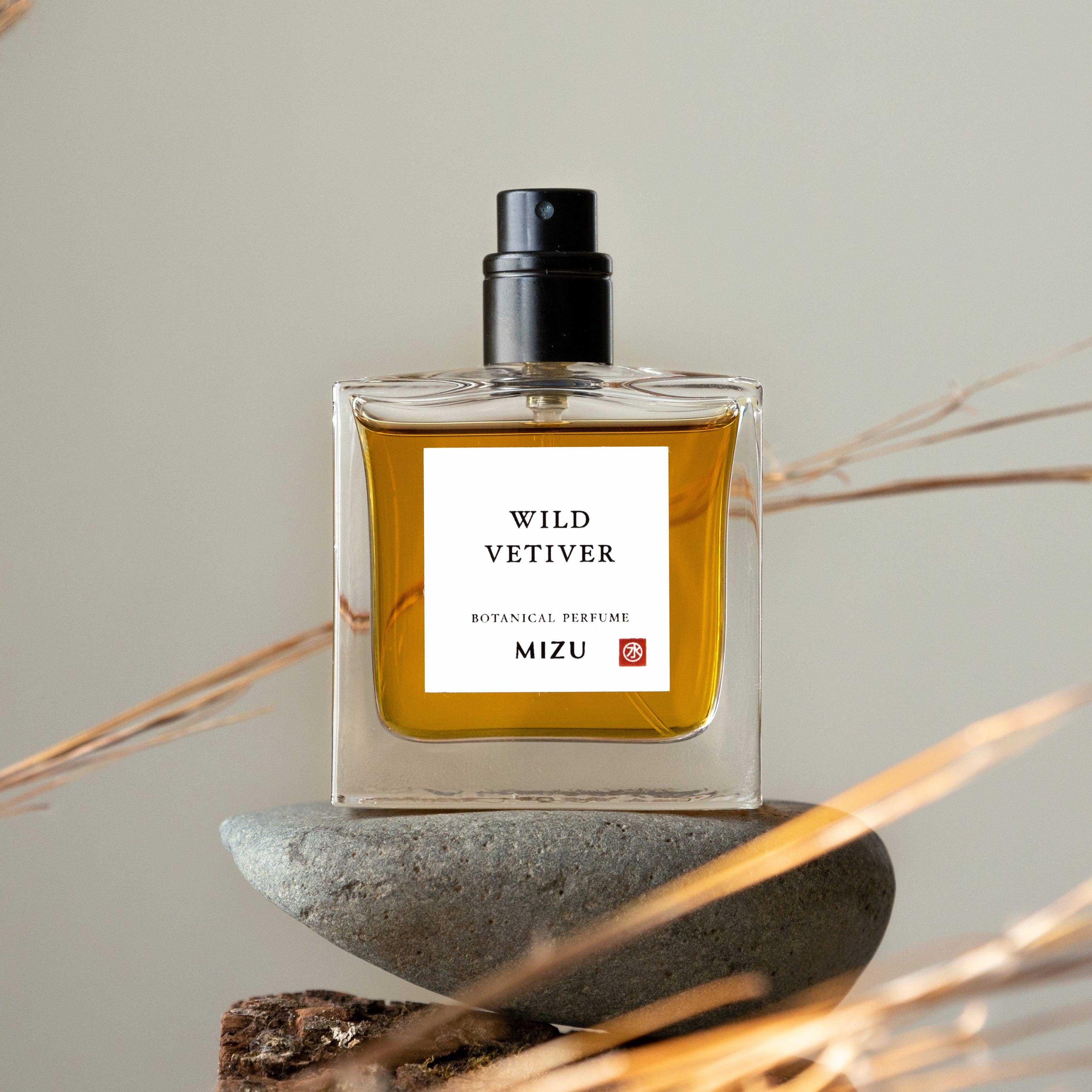 MIZU - Wholesale Perfume/Eau de Toilette - WILD VETIVER All-Natural Eau de Parfum