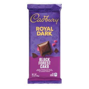 L&F Universal Goods - Wholesale Chocolate Bar - Cadbury Black Forest Cake Royal Dark Chocolate 14/3.5OZ0