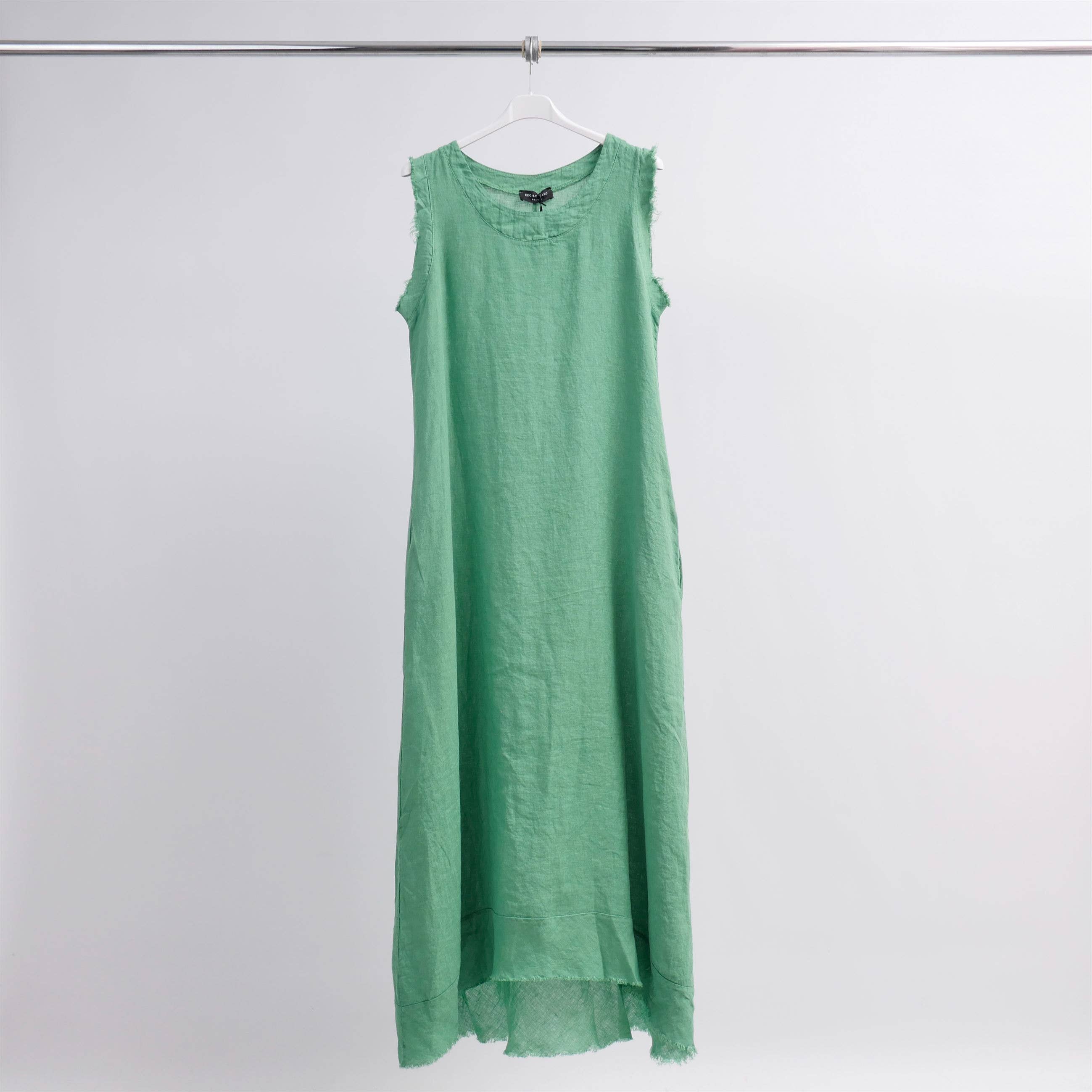 Cecile Wang – Großhandel Kleid – Damen – Langes Leinenkleid XSJ43182