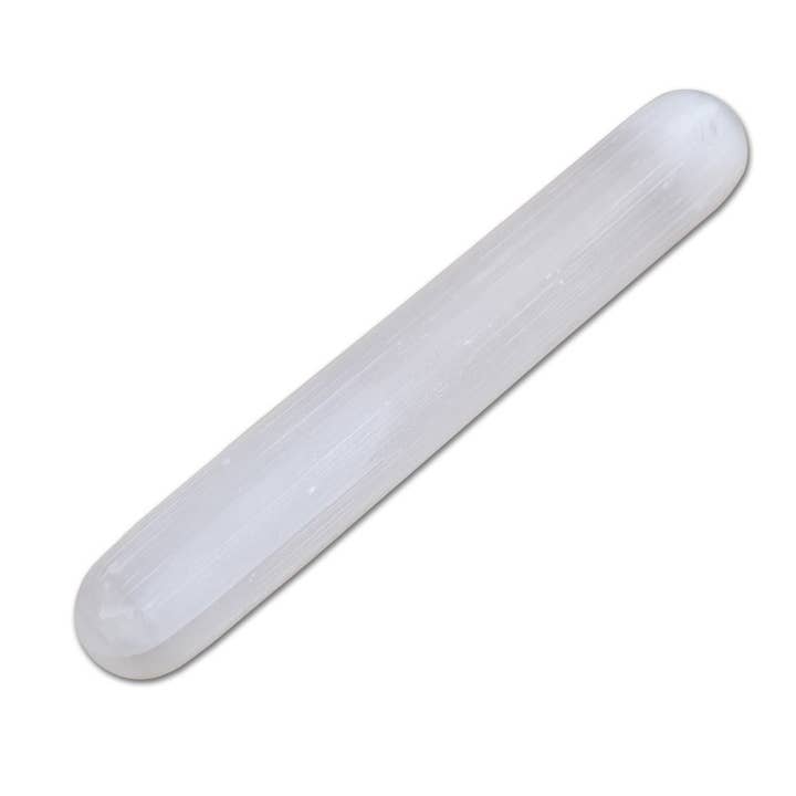 Selenite Massage Stick #1 for wholesale by WLM