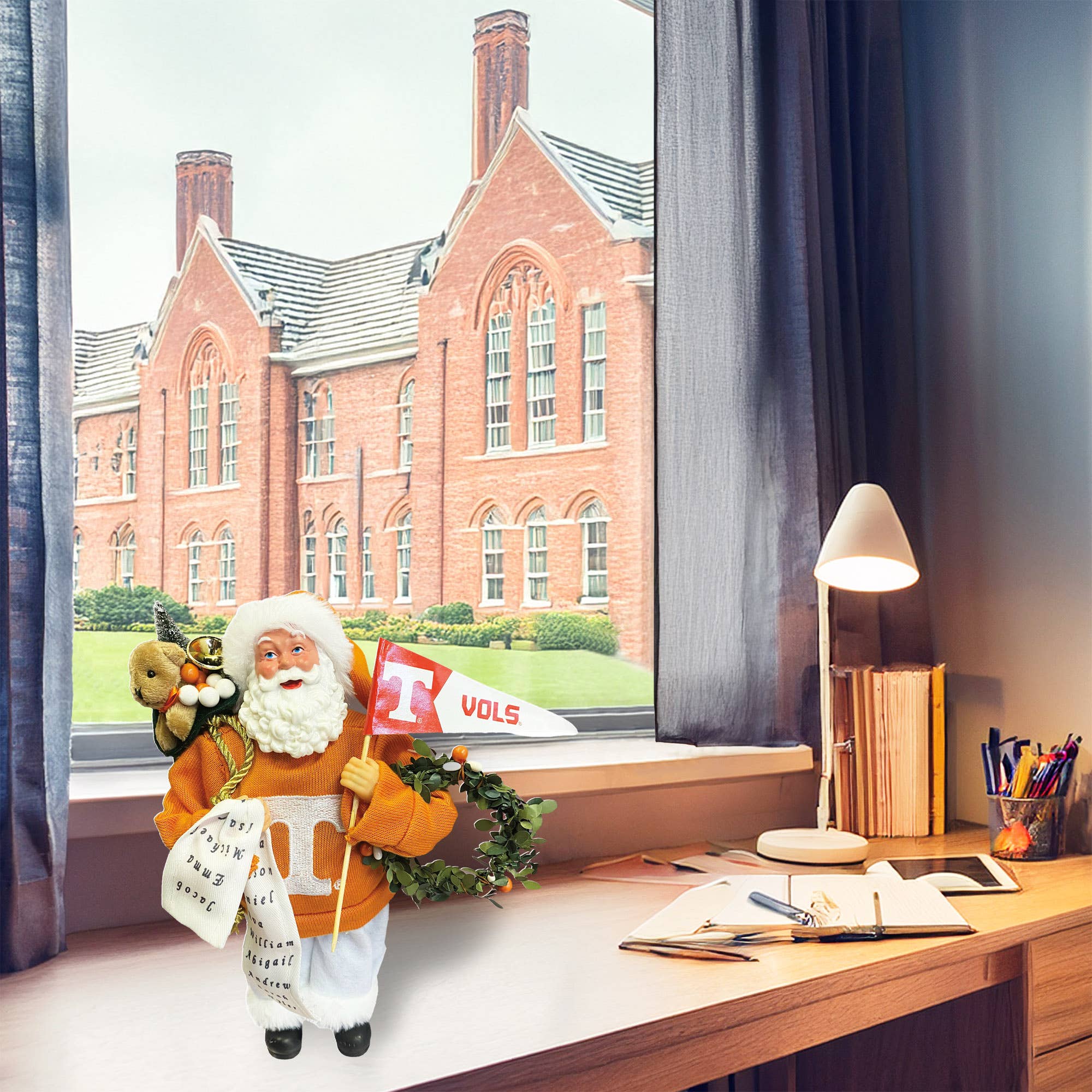 Santa’s Workshop Inc. - Wholesale Christmas Decoration - 12" Tennessee Proud Santa5