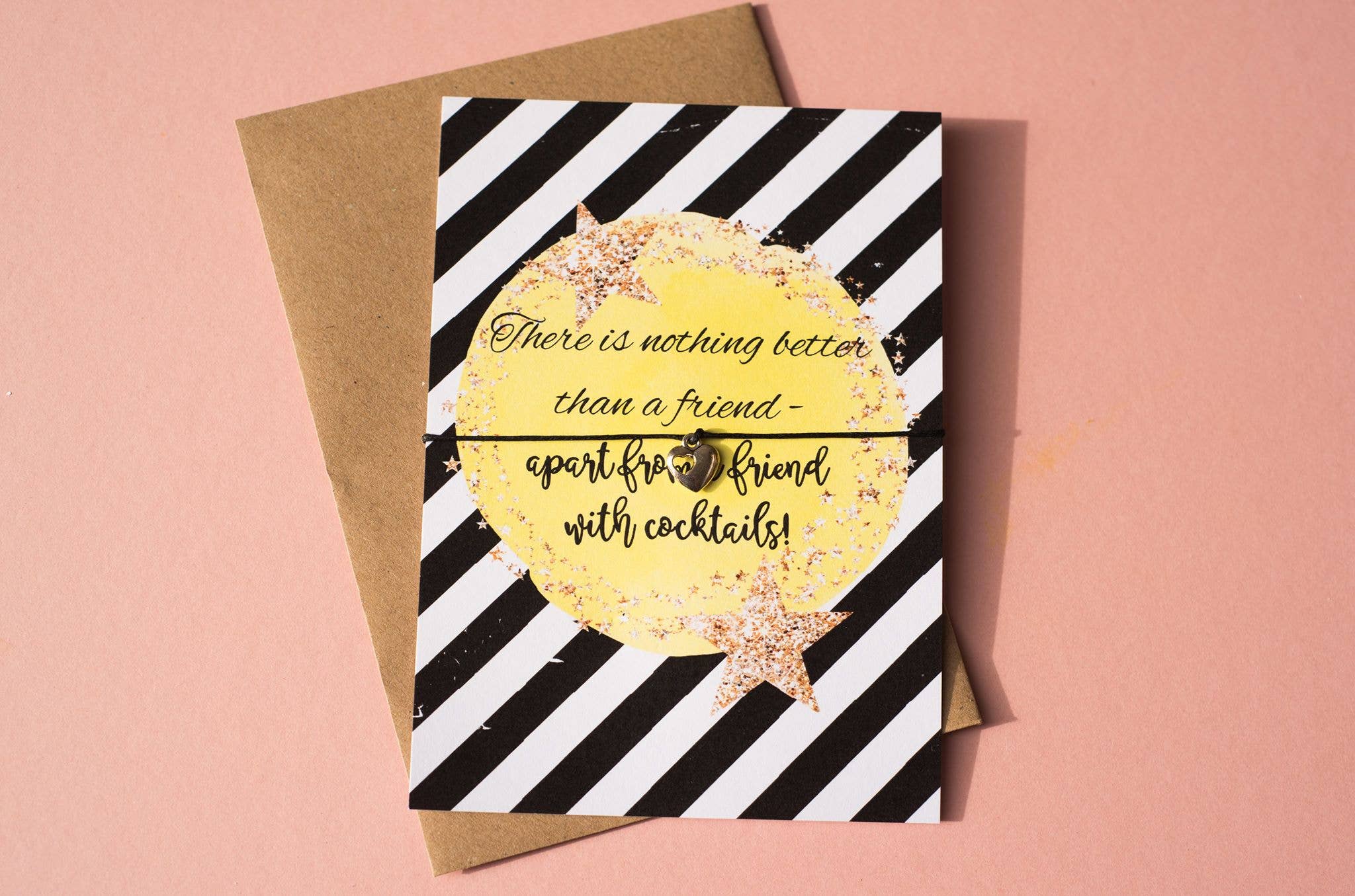 Dios Designs – wholesale Postcard – A6 Postcard Print - Yellow Star Alcohol7