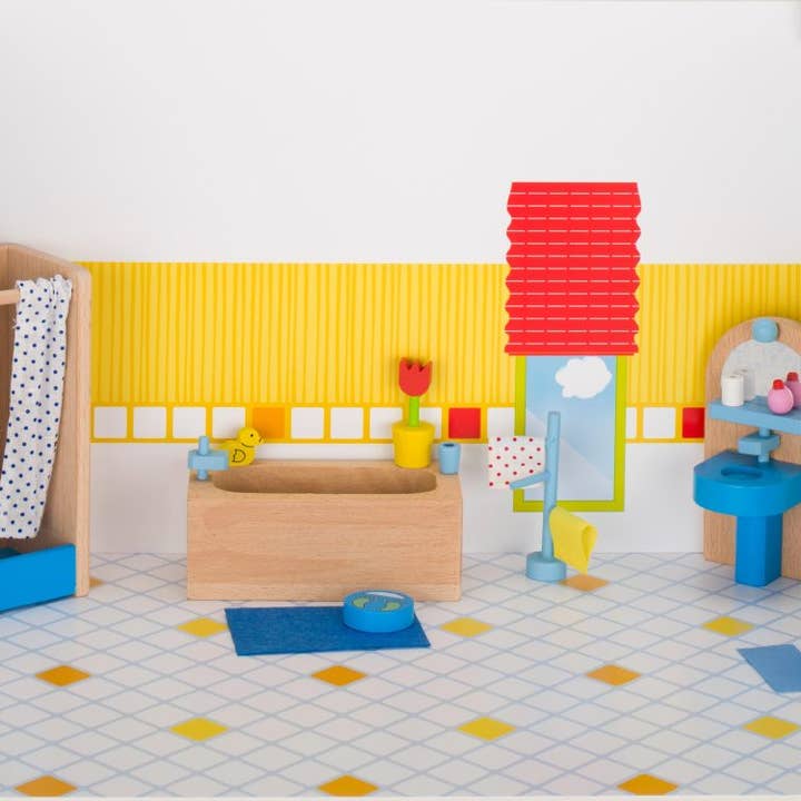 Furniture for Flexible Puppets - Bathroom for wholesale by Robbie Toys Ltd
