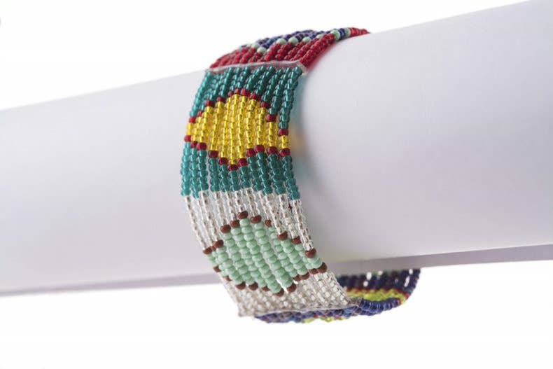 BeadWORKS - Wholesale Beaded Bracelet - Elastic Bracelet (12-Strand)11