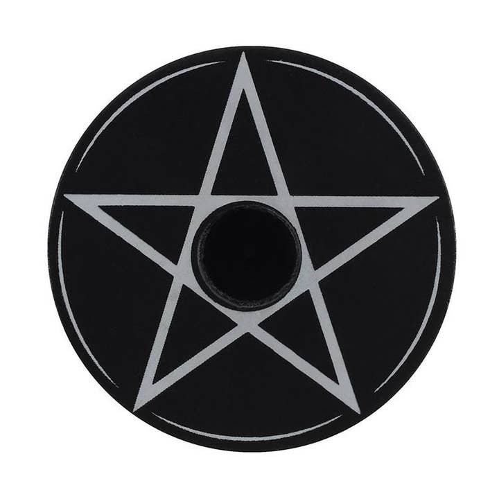Pentagram Spell Candle Holder for wholesale by Something Different Wholesale