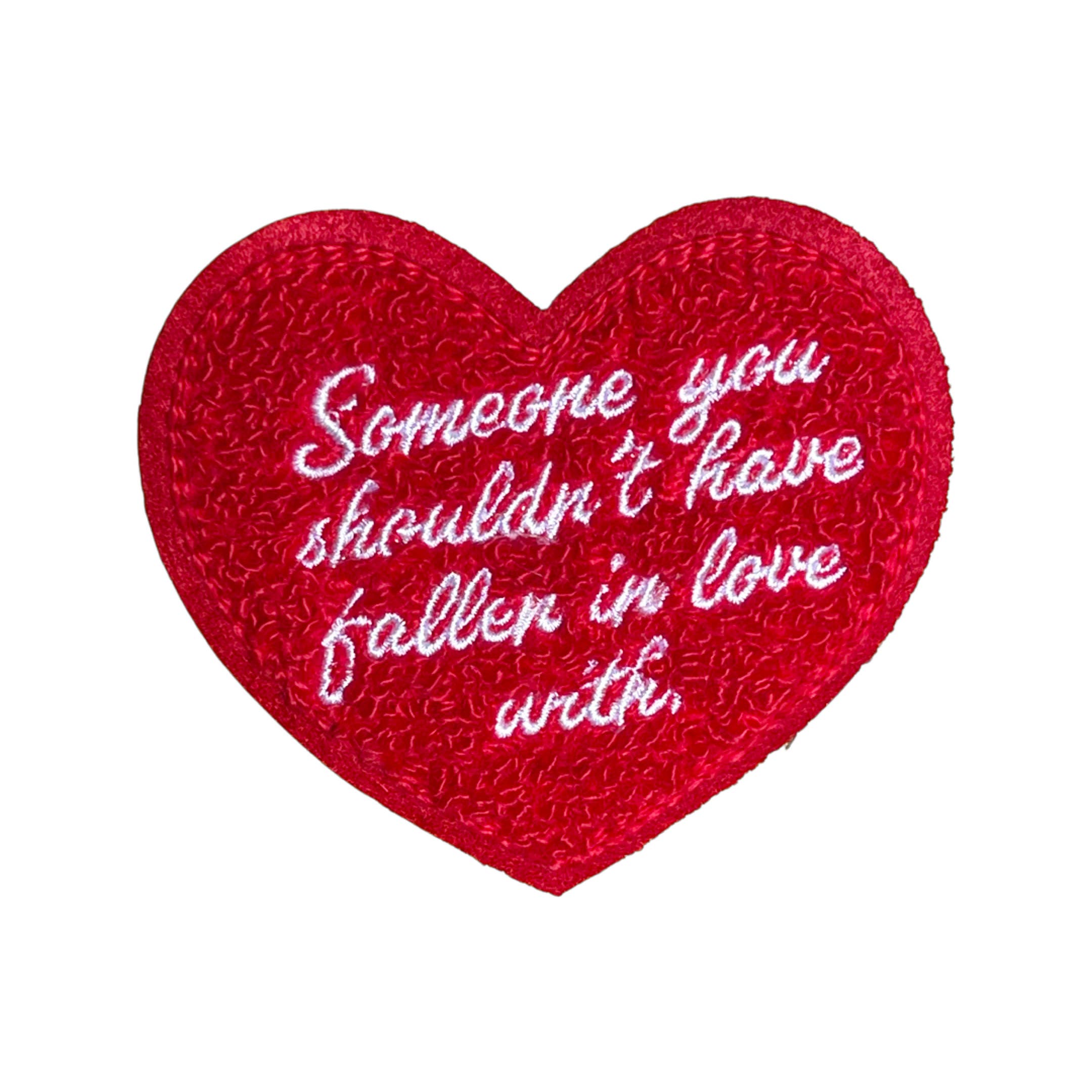 World Famous Original - Wholesale Patch - Ever Fallen In Love... Patch (Red Version)
