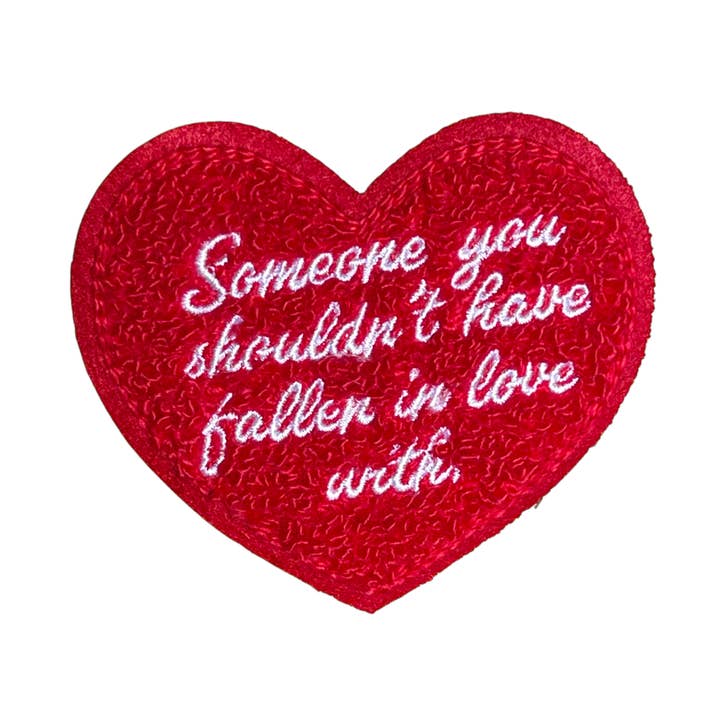 World Famous Original - Wholesale Patch - Ever Fallen In Love... Patch (Red Version)0