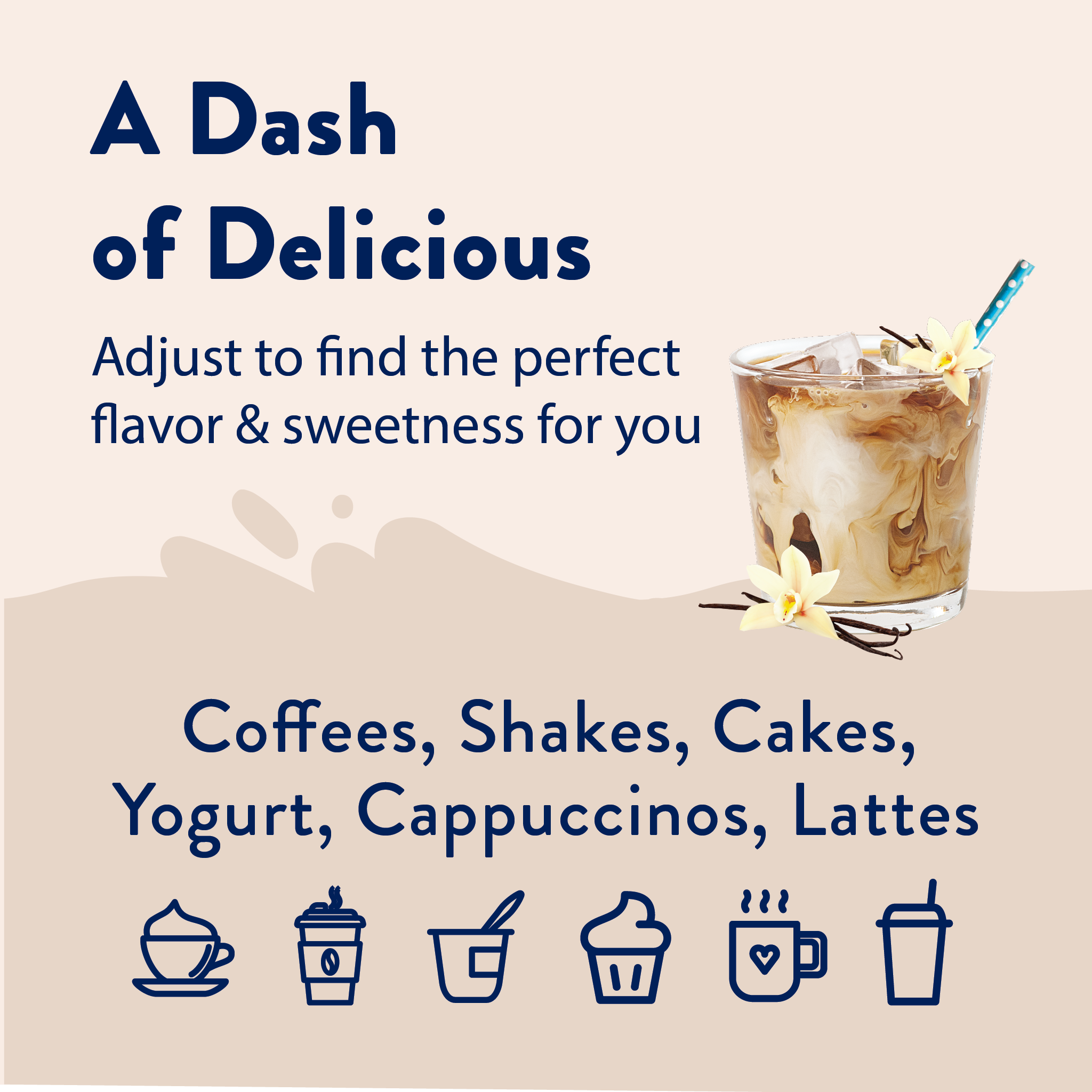 Jordan's Skinny Mixes - Wholesale Flavored Syrup - Naturally Sweetened Vanilla Bean Syrup - 375ml3