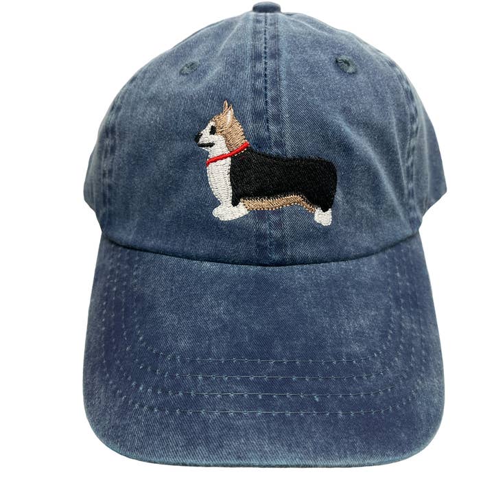Casquette de baseball Corgi Pembroke, Red Headed Tri, race de chien pour la vente par Tug Tees