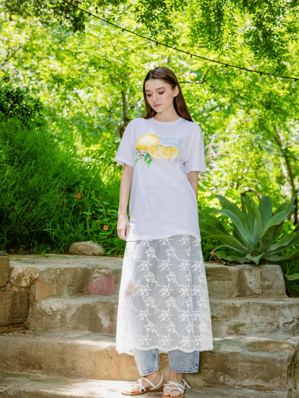Lemon Bloom Tee for wholesale by teepic