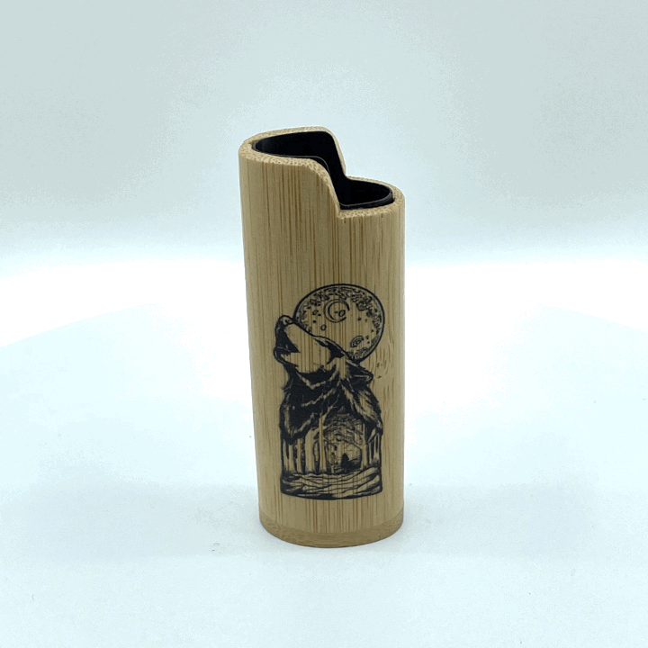 Novelty Brands - Wholesale Retailer Display - Home & Living - Smokezilla BIC Wood Lighter Case Assortment - 12/Display4