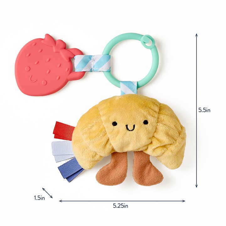Itzy Ritzy - Wholesale Teether (Not Clip-On) - Baby - Croissant Itzy Pal™1