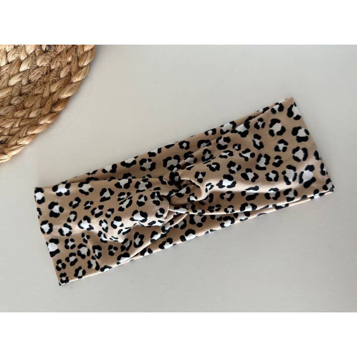 Diadema de lunares color canela para adulto para venta al por mayor de Kaardal Kraft