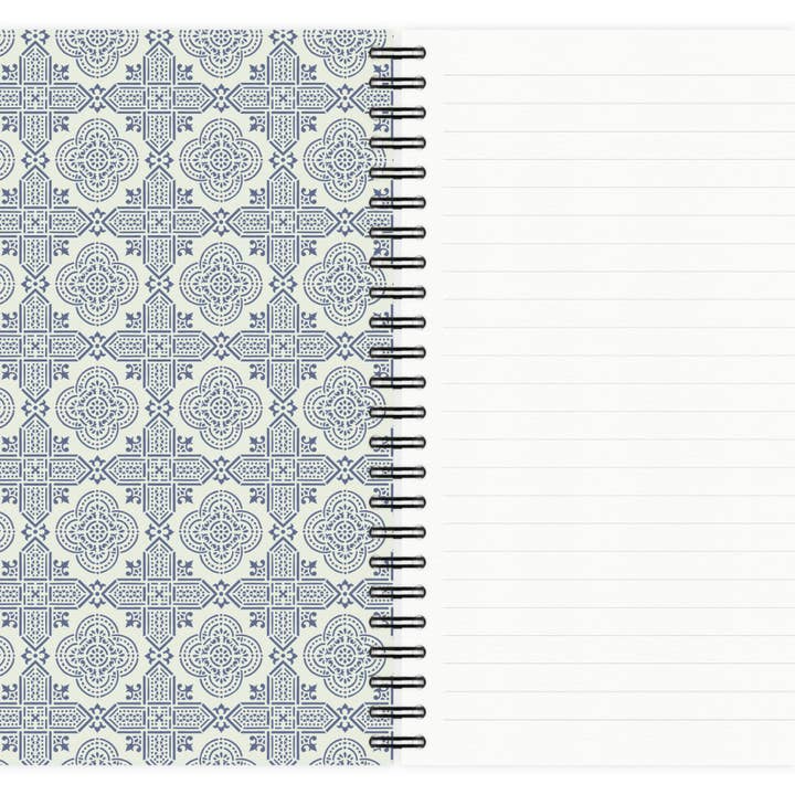 etmamu - Wholesale Notebook - Azulejos Pattern No.1 A5 Notepad2