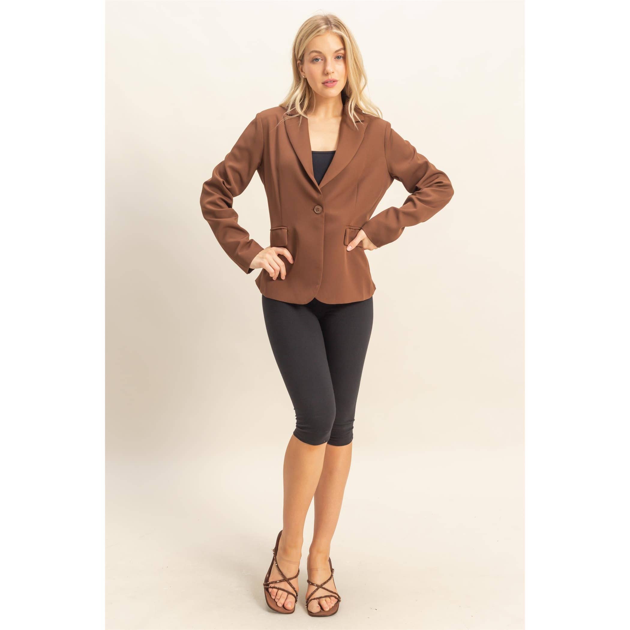 HYFVE - Wholesale Blazer - Women's - Single Button Blazer13