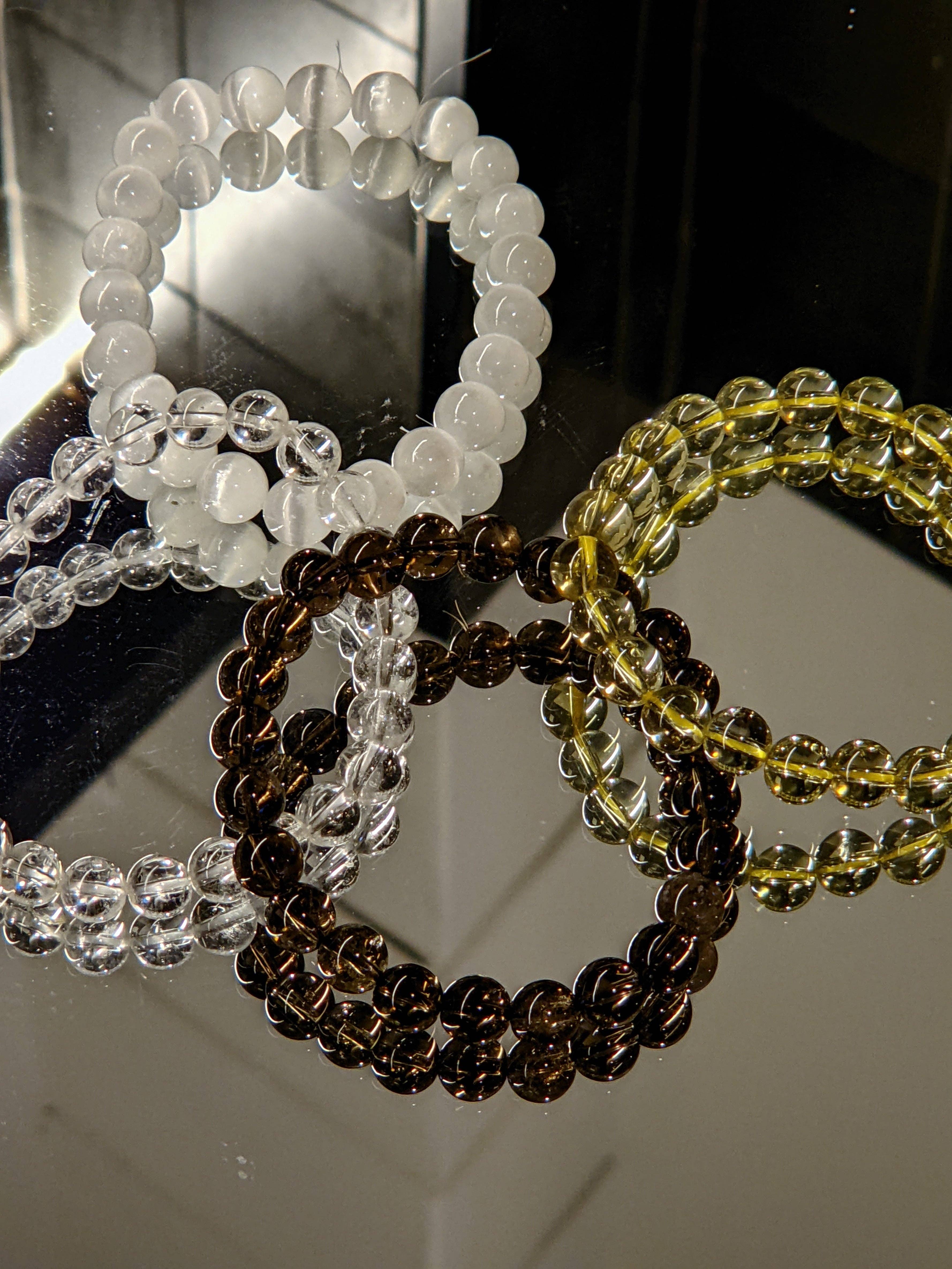 Moon Rituals - Wholesale Beaded Bracelet - Smoky Quartz Bracelet for Grounding & Solar Plexus Chakra Healing, Christmas Crystal Gift4