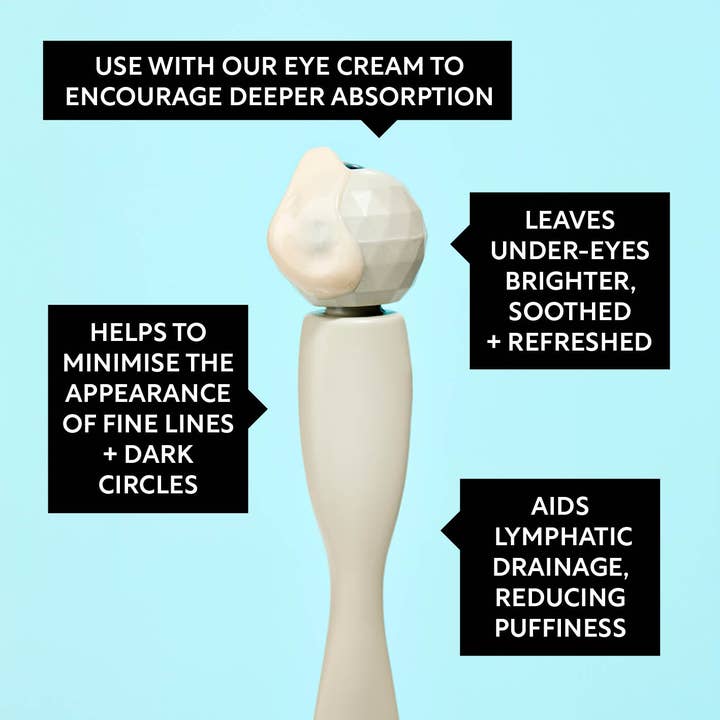 UpCircle USA - Wholesale Face/Beauty Roller - Plastic Free Massage Eye Roller - dark circles + puffy eyes
