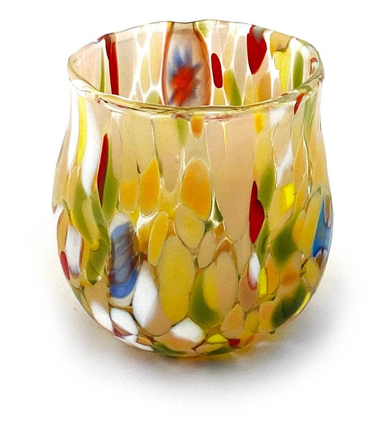 Mazzega Art & Design - Wholesale Shot Glass - SHOT Tequila glasses in Blown and Handmade Glass with Murrine Murano The Colours of Murano Model COLOMBINA. Made in Italy5