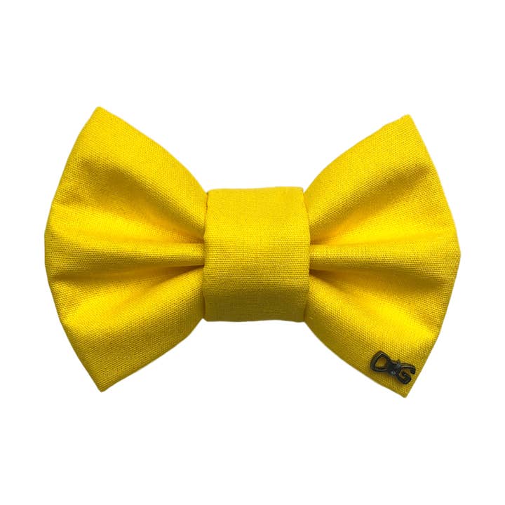 🌼 Yellow Dog Bow Tie – A Bright Color with a Deeper Meaning for wholesale by FUNKY DOG