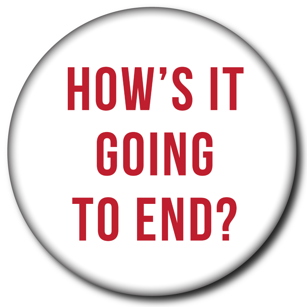 Static Cat Studio - Wholesale Lapel Pin/Button - How’s It Going to End? (The Truman Show) – Pin2