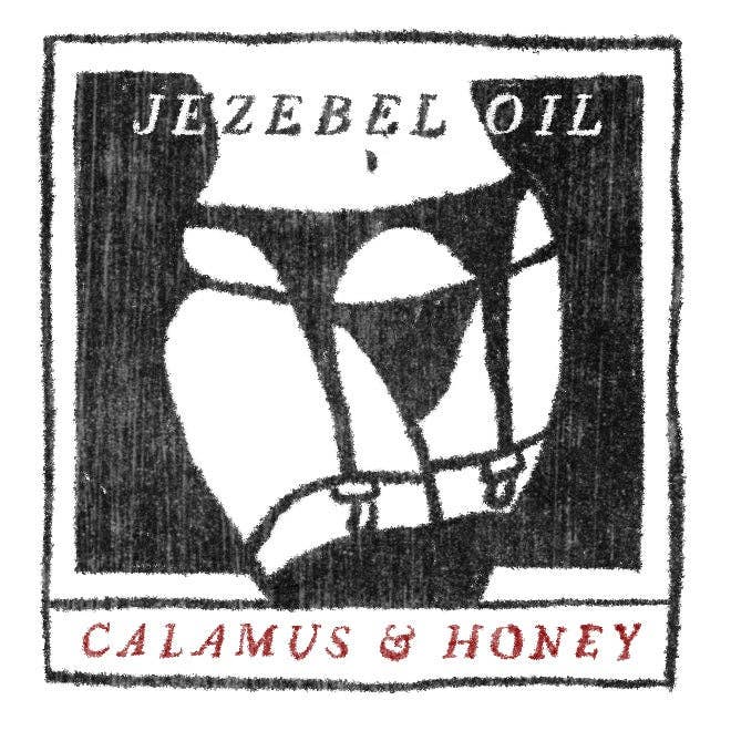 Calamus & Honey - Wholesale Aromatherapy Lotion/Oil - Jezebel Oil